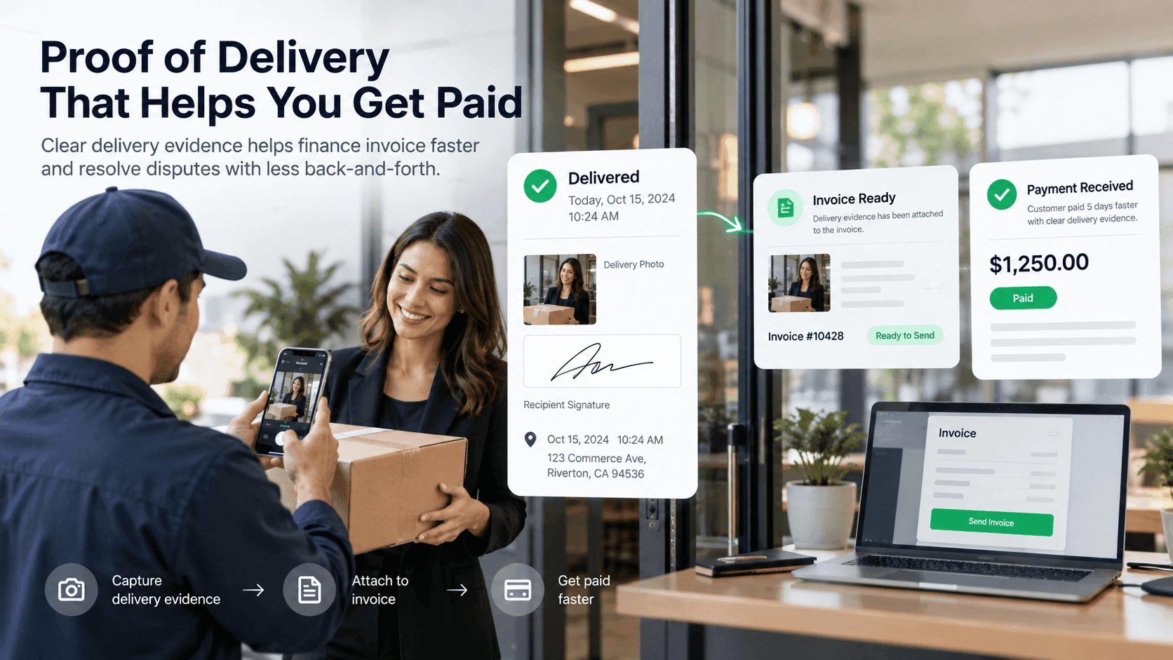 Comprobante de entrega que acelera tu cobranza